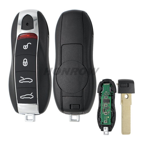 For Por 4 button keyless  remote key with PCF7953PC1800 Chip 434mhz