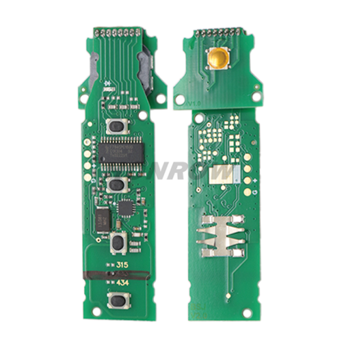 For Por 4 button keyless  remote key with PCF7953PC1800 Chip 433mhz