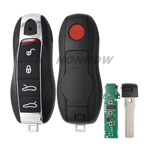 For Por 4+1 button keyless remote key with  PCF7953PC1800 Chip 315mhz