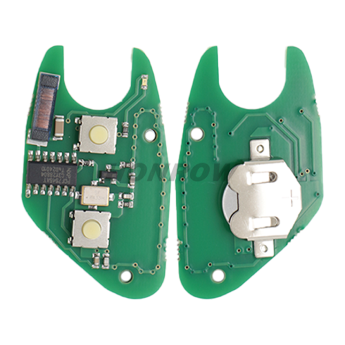 Aftermarket For Renault Trafic/Master/Kango  2 button remote key with 433Mhz and  ID46 original PCF7946