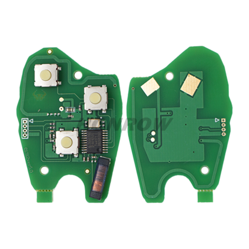 For Renault Clio3/Kangoo/Trafic 3 button remote key with 433Mhz and ID46 7946   (before 2008 year)