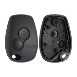 For Renault 2 button remote key with 433mhz & 7961M(HITAG AES) chip no blade