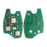 After make For Renault Clio3/Kangoo/Trafic 2 button remote key with 433Mhz and ID46  original PCF7947  (after 2008 year)