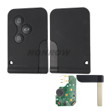 For Renault Megane keyless go 3 button remote key with PCF 7942A chip-434mhz
