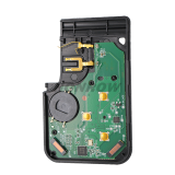 For Renault Megane keyless go 3 button remote key with PCF 7942A chip-434mhz