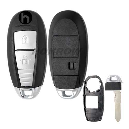 For Suzuki 2 button remote key blank