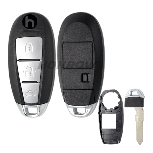 For Suzuki 3 button remote key blank