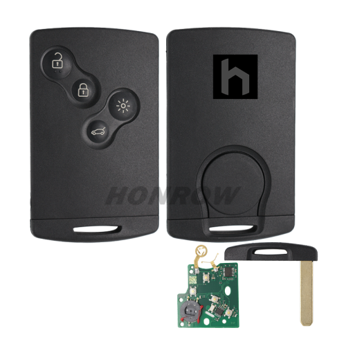After Market for Renault Megane Laguna Scenic Non Handsfree Remote key With PCF7941 chip 433.9Mhz