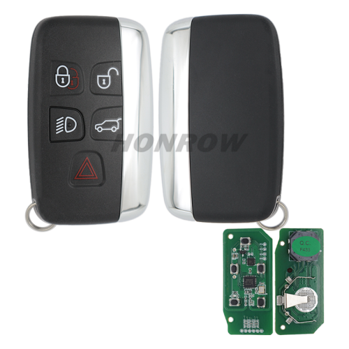 Lonsdor Specific Smart Key for 2015-2018 Land Rover Jaguar 5 Buttons 315MHz/433MHz