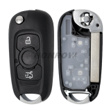 For Opel 3 button Flip remote key with PCF7961E 433Mhz HITAG 2 46CHIP For：Opel /Vauxhall Astra K 2015-2017