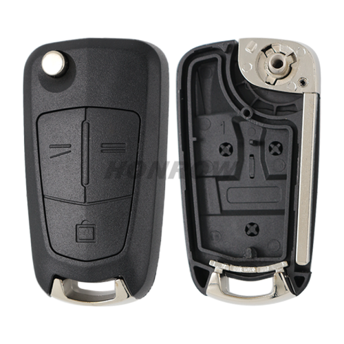 For After Make Op Vect C 3 button flip remote key with 434mhz PCF7946 chip Genuine Part Number: 13189118