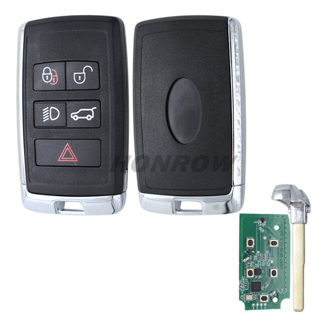 5 button remote key 433Mhz for LandRover  2018+ JLR
