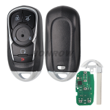 For Opel 4+1 button Smart Key with 433 Mhz ID46 chip   FCC ID: HYQ4EA IC: 1551A-4EA P/N: 13508414