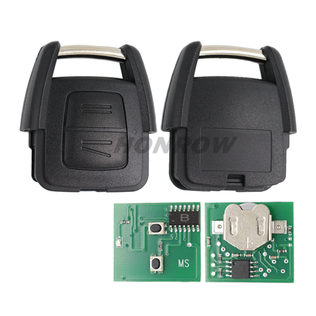 For Opel 2 button remote key control 433Mhz