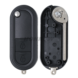 For MG 2 Button  Flip Folding Remote Key with 433MHz ID46 HITAG2 PCF7941A Chip