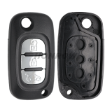 After Market For Renault Fluence 3 button remote key with 433Mhz ID46 Chip PCF7961