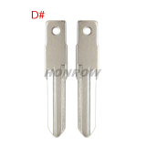 For Renault 3B remote key with 434mhz PCF7961M(HITAG AES)chip for Renault Sandero Dacia Logan please choose the key blade style