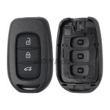 For Renault 3B remote key with 434mhz PCF7961M(HITAG AES)chip for Renault Sandero Dacia Logan please choose the key blade style