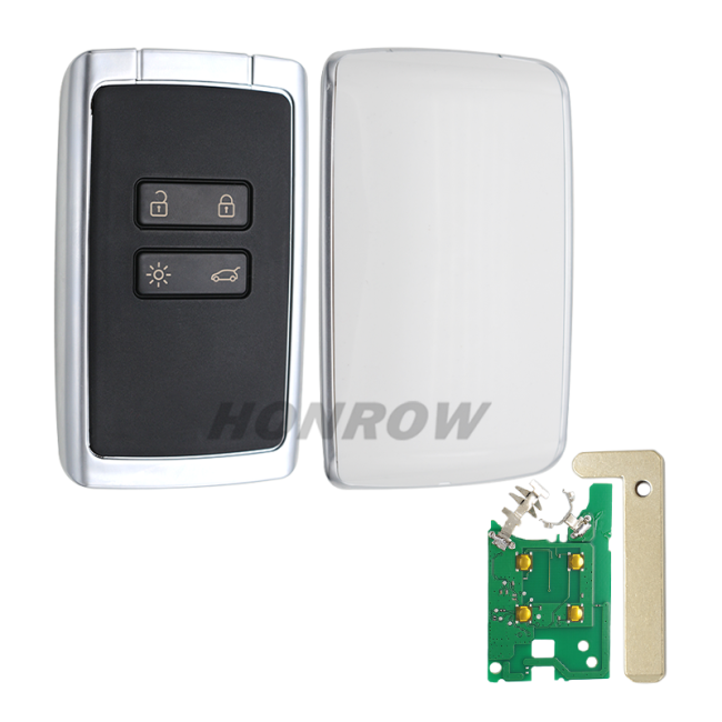 For Renault Clio 4 button Smart Key with  433.92MHz FSK NCF29A1M / HITAG AES / 4A CHIP