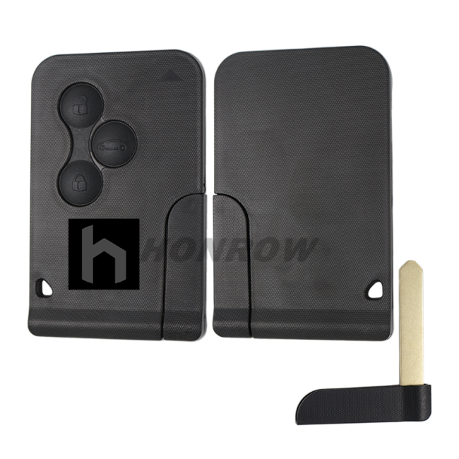 For High Quality Renault Megane 3 button remote key with 433Mhz original 7947 Chip