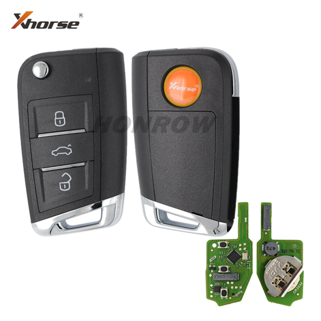 Xhorse VVDI  Remote Key MQB Type 3 button Keyless smart key XSMQB1EN