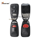 Xhorse Universal Remote Key Fob 4 Button for Hyundai Type XKHY01EN