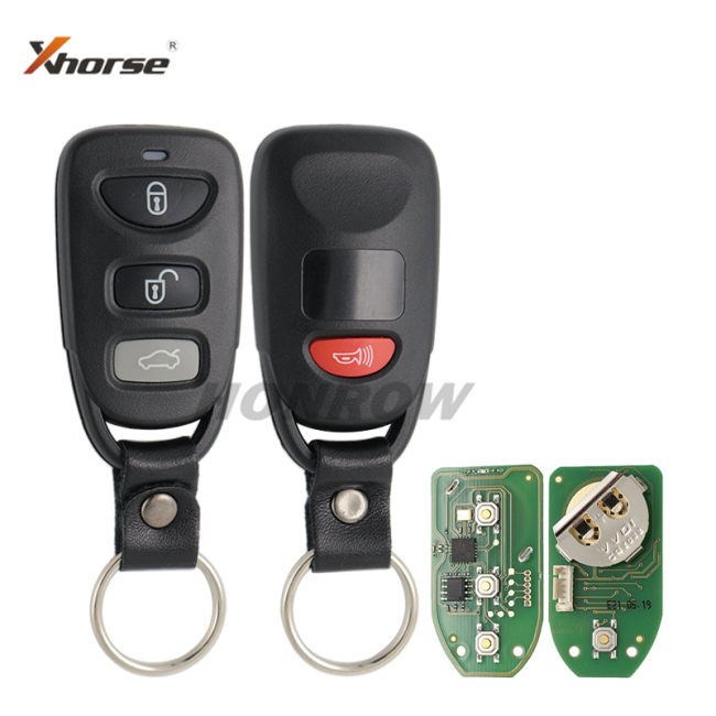 Xhorse Universal Remote Key Fob 4 Button for Hyundai Type XKHY01EN