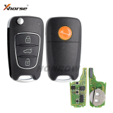 Xhorse XNHY02EN Wireless Remote Key Hyundai Flip 3 Buttons