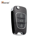 Xhorse XNHY02EN Wireless Remote Key Hyundai Flip 3 Buttons