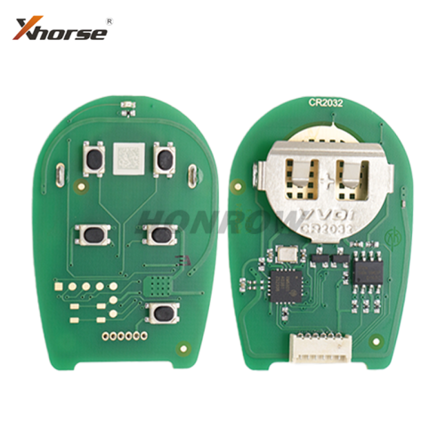 Xhorse XKTO08EN Wired Universal Remote Key for Toyota Style 5 Buttons