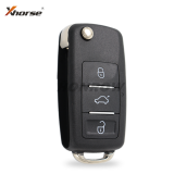 Xhorse VVDI  Remote Key B5 waterproof Type 3 button Universal Remote Key  XKB510EN