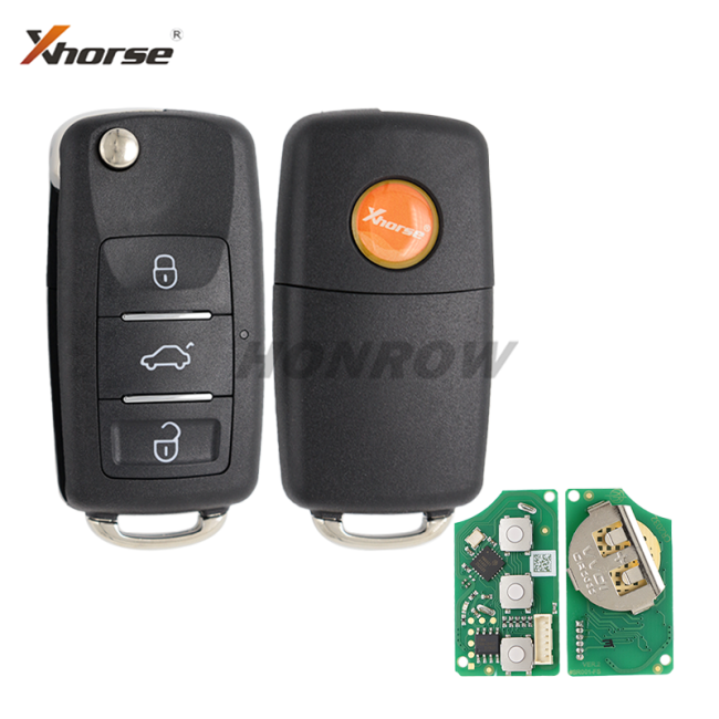 Xhorse VVDI  Remote Key B5 waterproof Type 3 button Universal Remote Key  XKB510EN