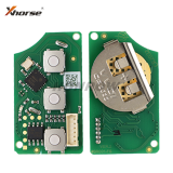 Xhorse VVDI  Remote Key B5 waterproof Type 3 button Universal Remote Key  XKB510EN