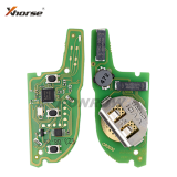 XHORSE Knife Style smart Flip remote key 4 button XSKFF1EN  for VVDI Key Tool VVDI2