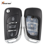 Xhorse VVDI  Remote Key DSType wireless 3 button Universal Remote Key XNDS00EN