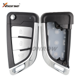XHORSE Knife Style smart Flip remote key 4 button XSKFF1EN  for VVDI Key Tool VVDI2