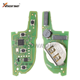 XHORSE Knife Style Smart Flip remote key  Remote 4 button XSKFF0EN  for VVDI Key Tool VVDI2