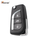 XHORSE XNTO00EN For Toyota Style 3 button Wireless Universal Remote Key
