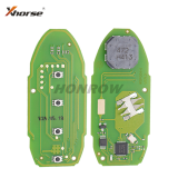 XHORSE for nissan Style smart Flip remote key 4 button XSNIS2EN for VVDI Key Tool VVDI2