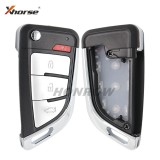 XHORSE Knife Style Smart Flip remote key  Remote 4 button XSKFF0EN  for VVDI Key Tool VVDI2