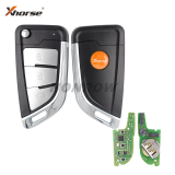 XHORSE Knife Style smart Flip remote key 4 button XSKFF1EN  for VVDI Key Tool VVDI2