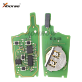 Xhorse VVDI  For Audi Type Universal Remote Flip Key 3+1 Buttons Wireless XNAU02EN