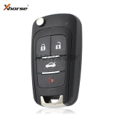 XHORSE VVDI for GM FLIP KEY TYPE UNIVERSAL REMOTE KEY 4 BUTTONS – WIRELESS  PN :XNBU01EN