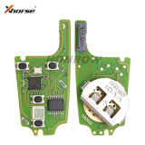 XHORSE VVDI for GM FLIP KEY TYPE UNIVERSAL REMOTE KEY 4 BUTTONS – WIRELESS  PN :XNBU01EN
