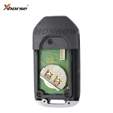 Xhorse XKHO02EN Wire Remote Key Honda Flip 2+1 Buttons