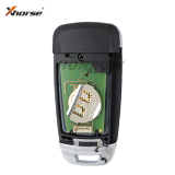 Xhorse XKAU02EN Wire Remote Key Audi Flip 3+1 Panic Buttons