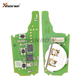 Xhorse Universal Remote car Key XKHY02EN 3 Buttons for Hyundai VVDI key tool VVDI2 MINI Programmer English Version