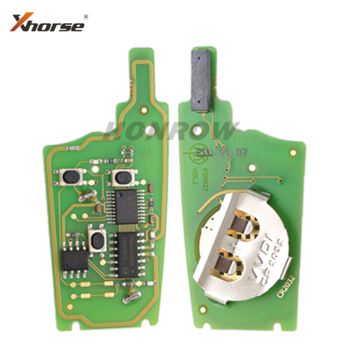 Xhorse XNAU01EN Wireless Remote Key Audi Flip 3/4 Button Key English