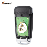 Xhorse XNAU01EN Wireless Remote Key Audi Flip 3/4 Button Key English