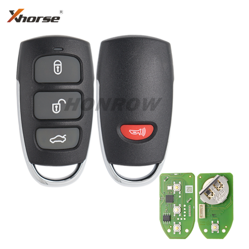 Xhorse Universal Remote Key Fob 3+1 Button for Hyundai Type XKHY04EN